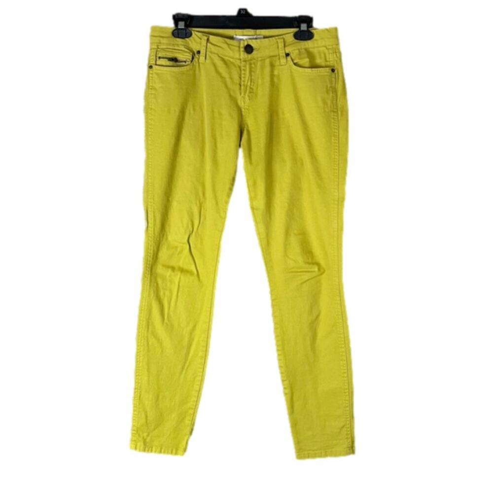 Life in Progress Mustard Yellow Skinny Jeans Size 28